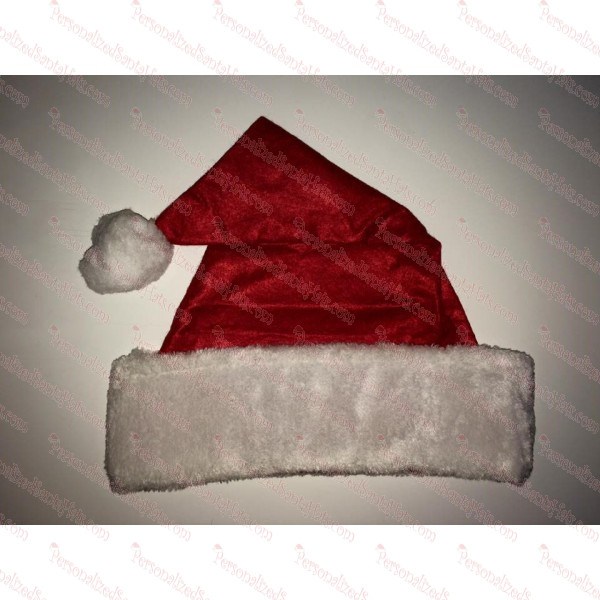 Felt Santa Hat Large Plush Brim