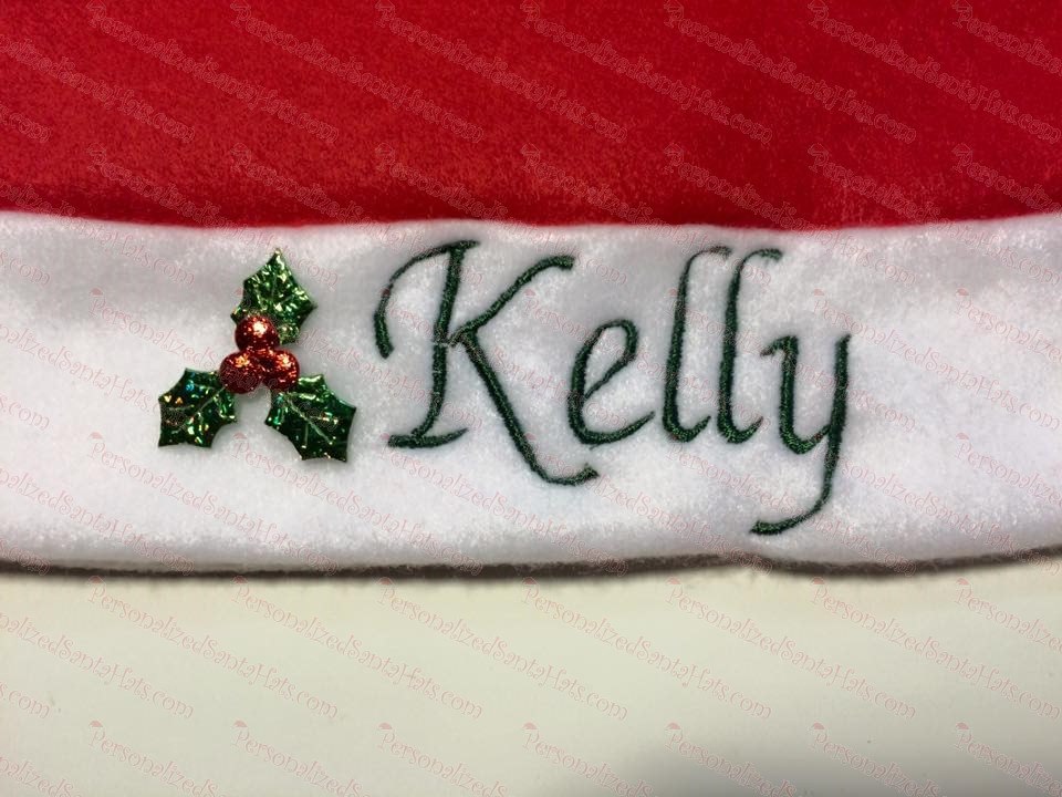 Holly Name Charm