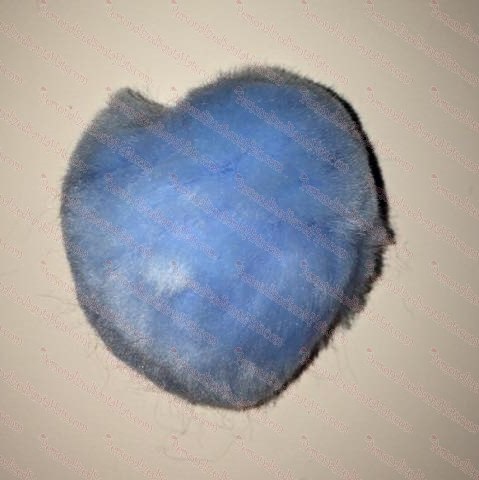 2" Light Blue Pom Pom