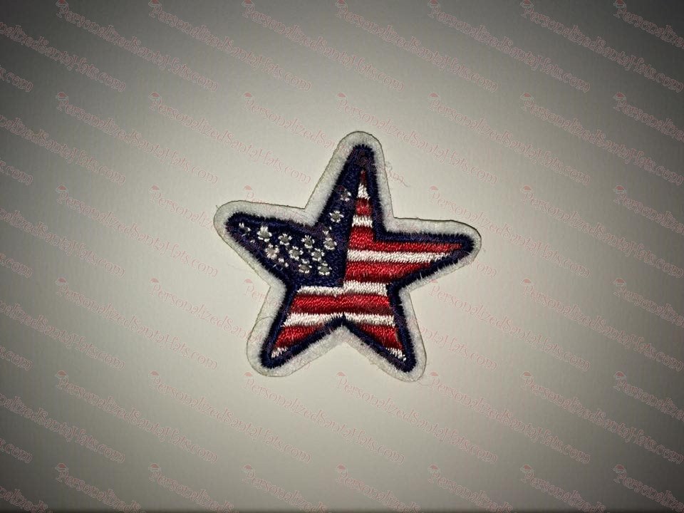 Star USA Flag Patch