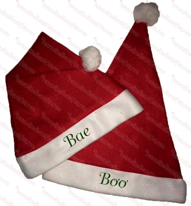 Bae & Boo Santa Hat Combo