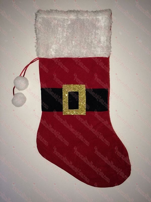 Santa Belt Stocking