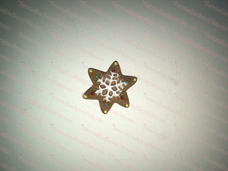 3D Gingerbread Star