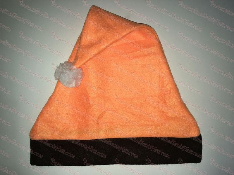 Orange and Black Santa Hat SSF