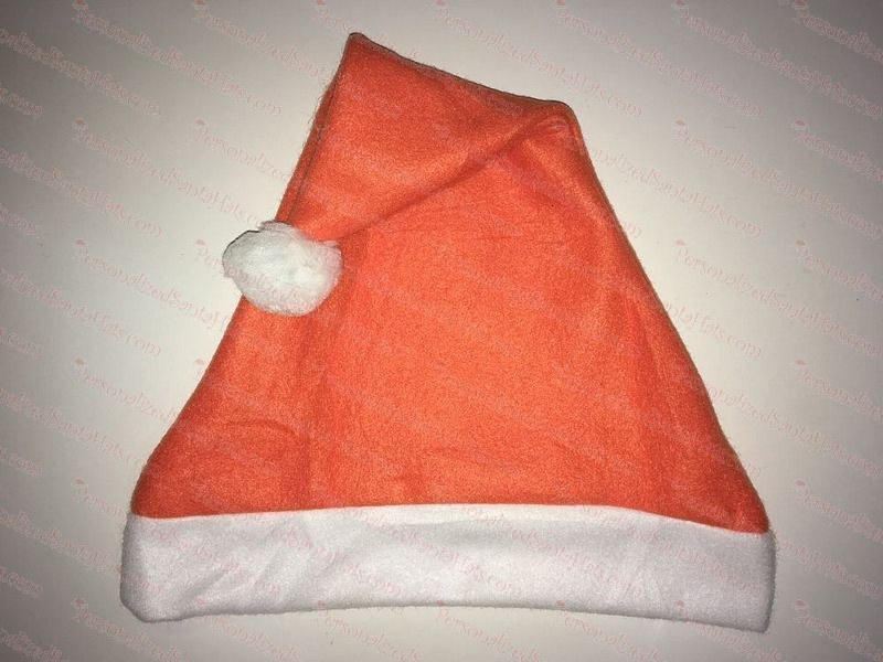 Fire Orange Santa Hat SSF