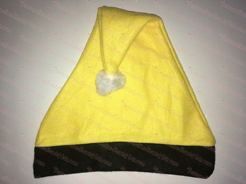 Yellow and Black Santa Hat SSF