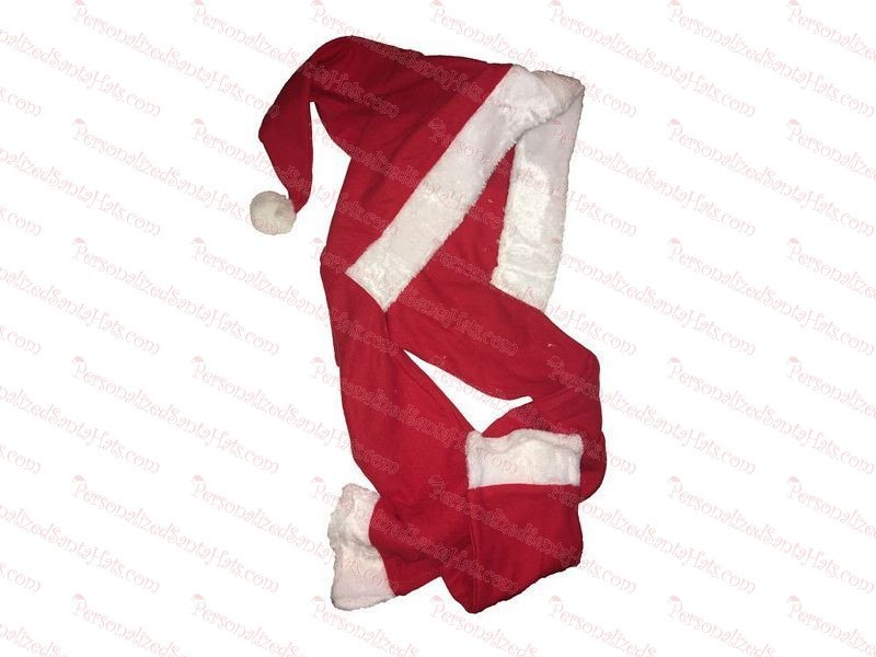 Santa Hat With Scarf