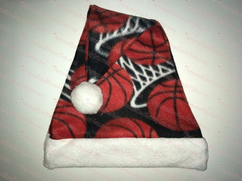 Basketball Santa Hat Fleece