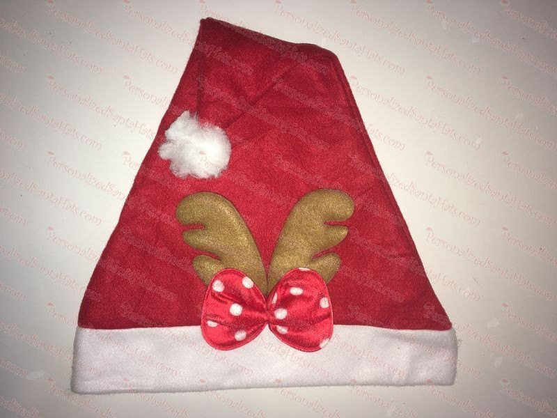 Red Bow Antlers
