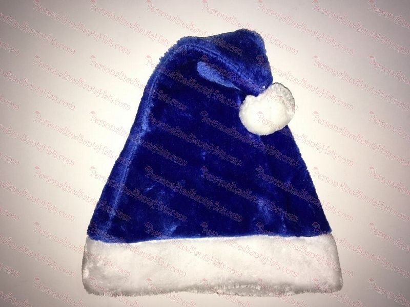 Blue Santa Hat Plush 