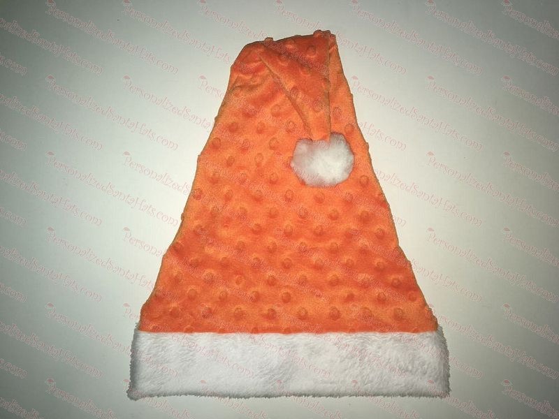 Orange Dot Santa Hat 