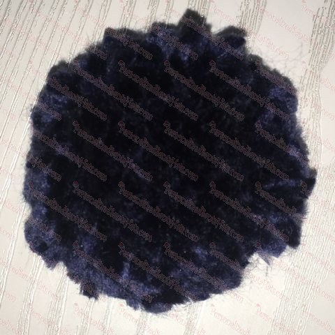 2" Navy Yarn Pom Pom