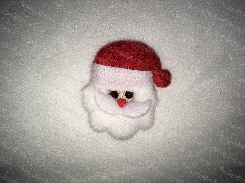 Fluffy Santa