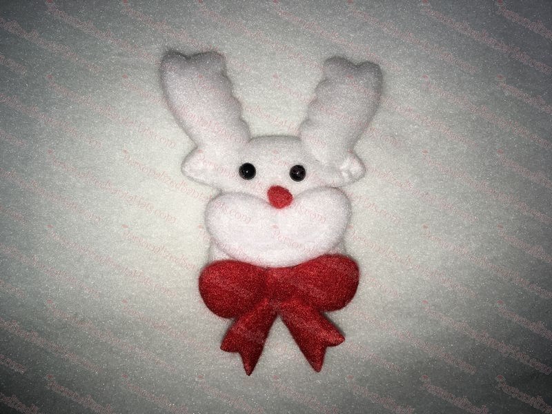 Reindeer White With Bow