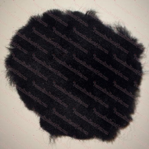 3" Large Black Pom Pom