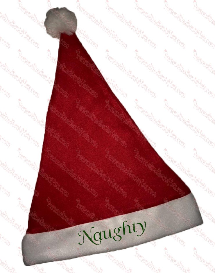 Naughty Santa Hat