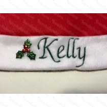 Holly Name Charm