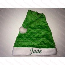 Green Dot Santa Hat