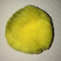 2" Yellow Pom Pom