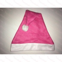 Fleece Pink Santa Hat SSF