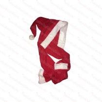 Santa Hat With Scarf