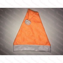 Fleece Orange Santa Hat SSF