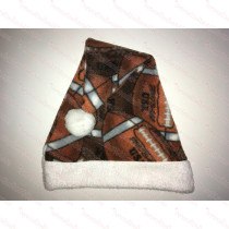 Football Santa Hat Fleece