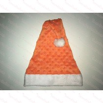 Orange Dot Santa Hat 
