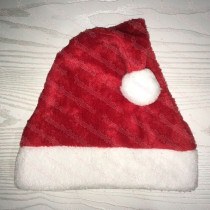 Red Plush Santa Hat