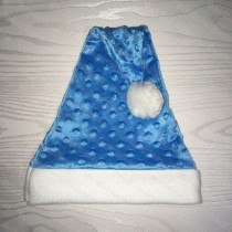 Blue Dot Santa Hat