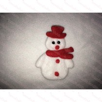Fluffy Snowman