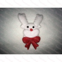 Reindeer White With Bow