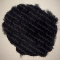3" Large Black Pom Pom