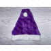 Purple Plush Santa Hat