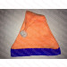 Orange Santa Hat Fleece Blue Brim SSF