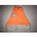 Orange Fleece Santa Hat Plush Brim