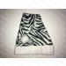 Zebra Print Santa Hat