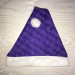 Fleece Purple Santa Hat SSF