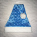 Blue Dot Santa Hat